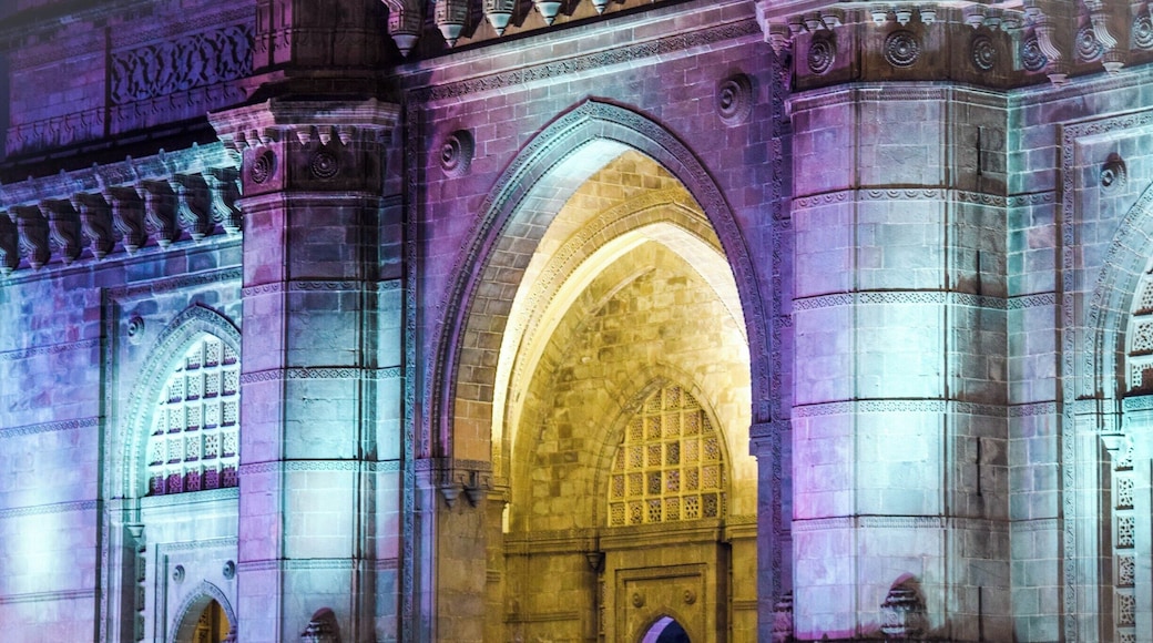 Gateway of India in all its glory with beautiful lights