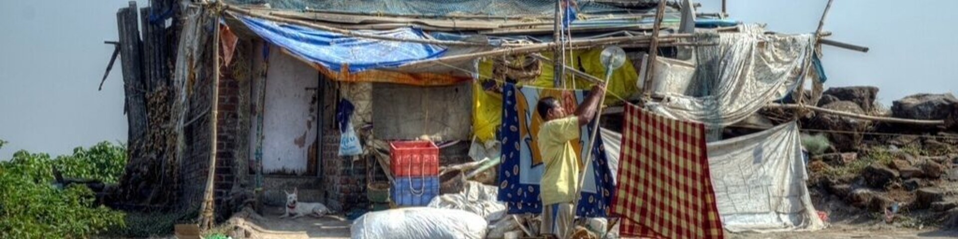A fisherman's house at the Worli fishing village near Mumbai.
Mumbai is a great city but be sure to pay a visit to the Worli fishing village if you are there. It's a village full of vibrancy, color and peace. There's a photo to be taken everywhere you look, and the locals are very friendly. The kids are especially friendly, and will invite you to a game if cricket.