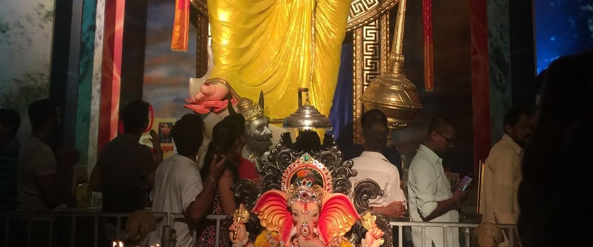 Ganpati Bappa Morya 🙏🏻🙏🏻🙏🏻# festival photo sweepstakes......