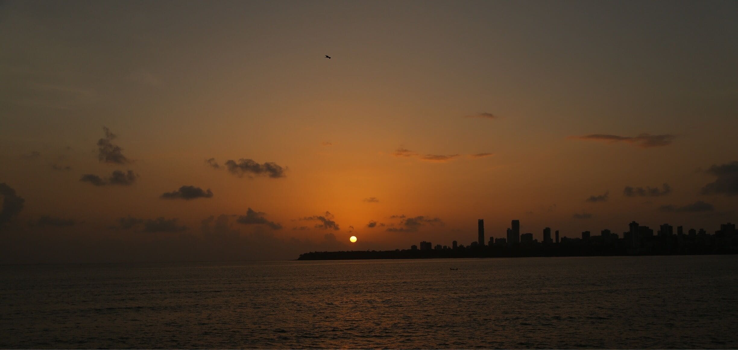 Stark contrast - Who can tell the view just behind you is of one of the most crowded city which is buzzing with intense activity. 