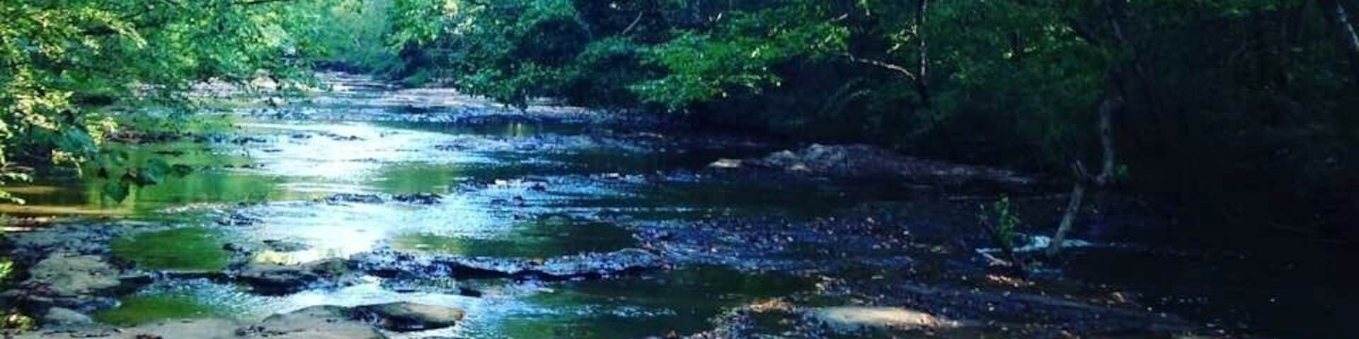 This place was beautiful. And a nice little walk on the trail