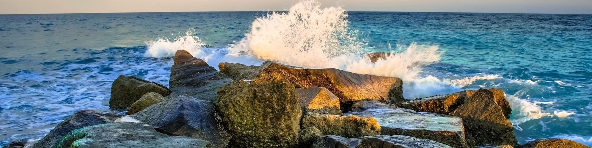The golden hour at Jensen Beach