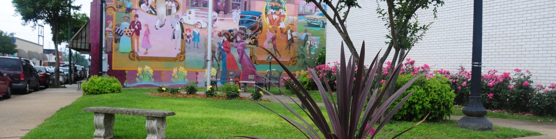 Camden which includes a park and outdoor art