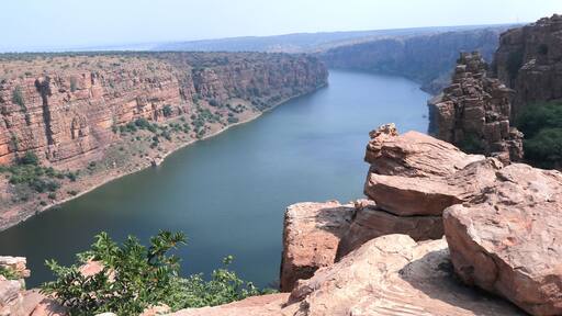 Indian Grand Canyon in gandikota, Kadapa, Andhra Pradesh, India