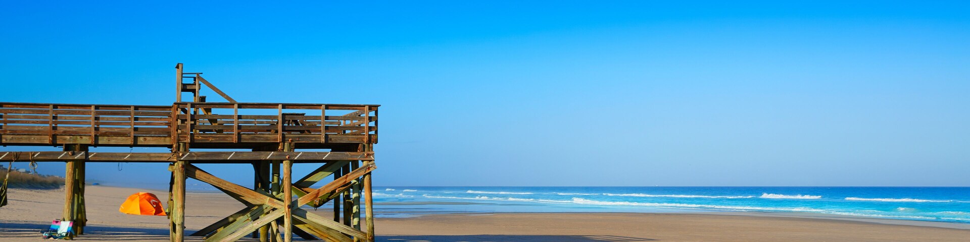 Atlantic Beach in Jacksonville of florida USA