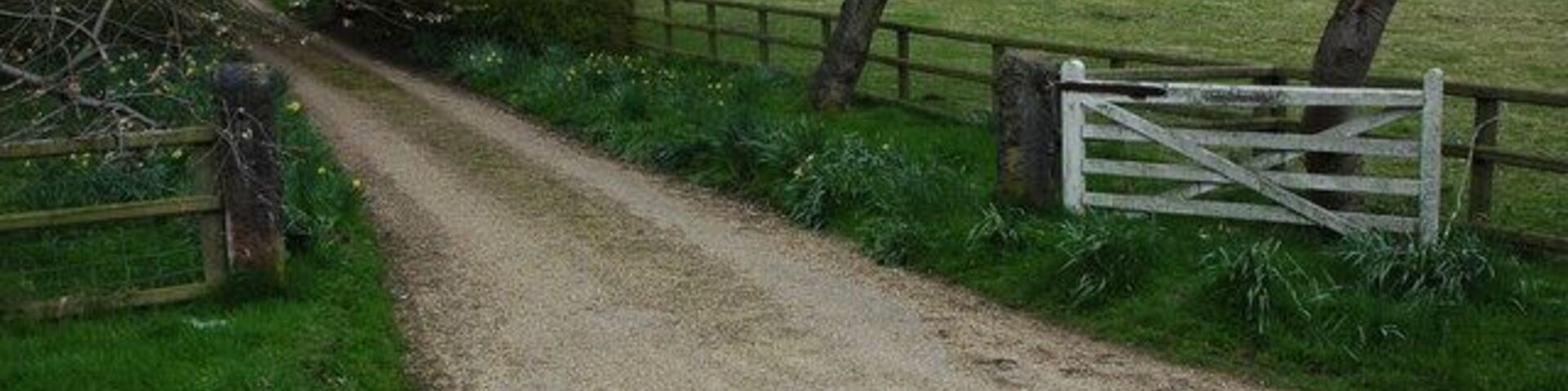 Entrance to Cherry Orchard House Cherry Orchard House is on Cherry Orchard Road near Old Warren.
