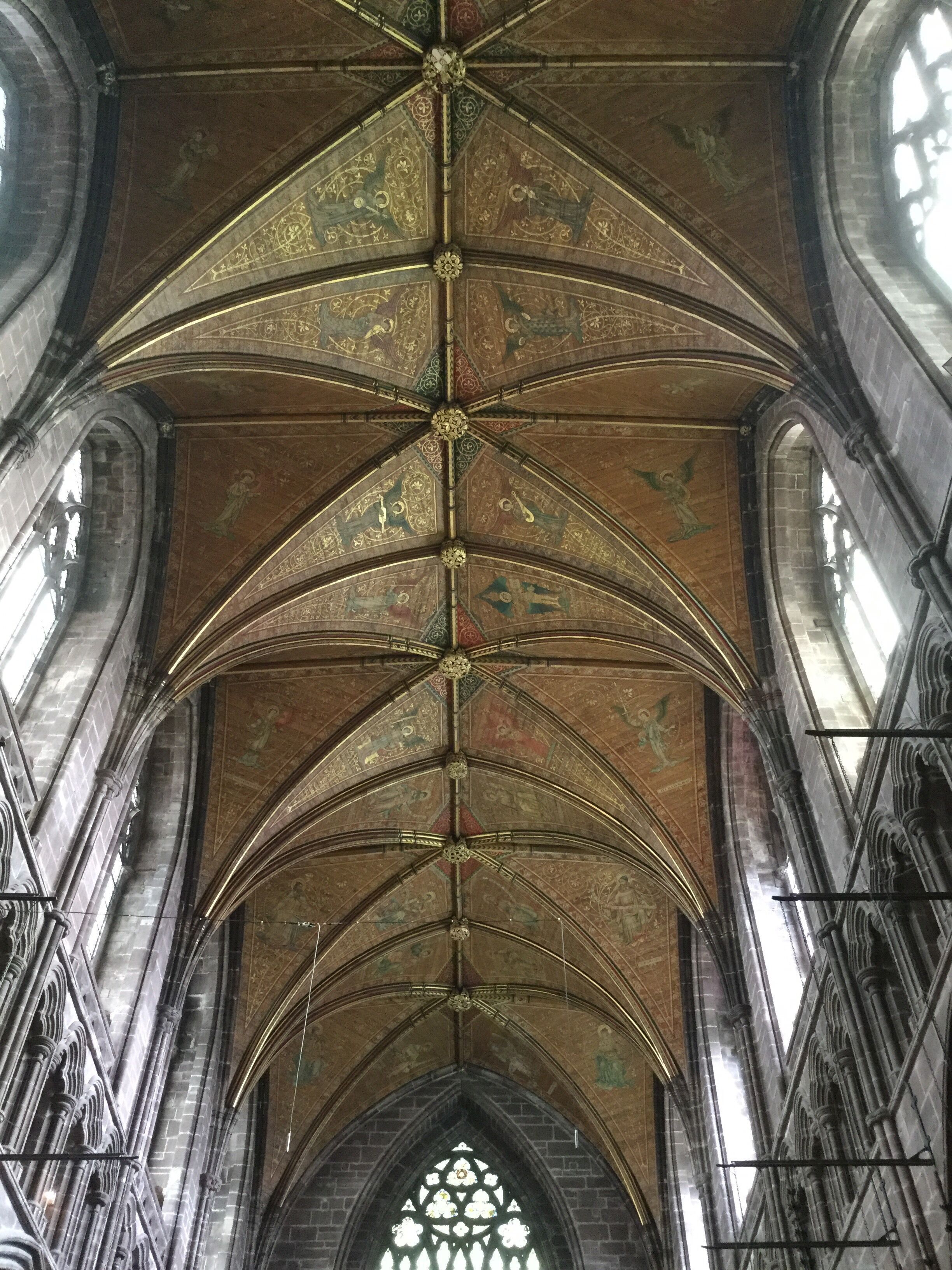 Beautiful Ceilings inside Chester Cathedral
