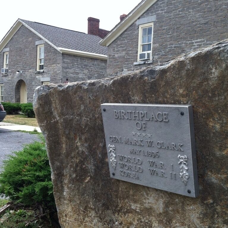 General Mark Clark's Birthplace. Not included in his accomplishments here is the fact that he was president of The Citadel, the military college of South Carolina in Charleston. #TheCitadel