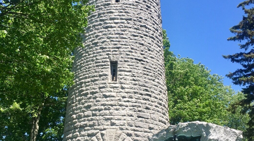 Dating to 1892 this tower was used to store water for the barracks as well as other base buildings at Fort Tompkins. The base was in use from the early 1800's until being decommissioned in 1955.