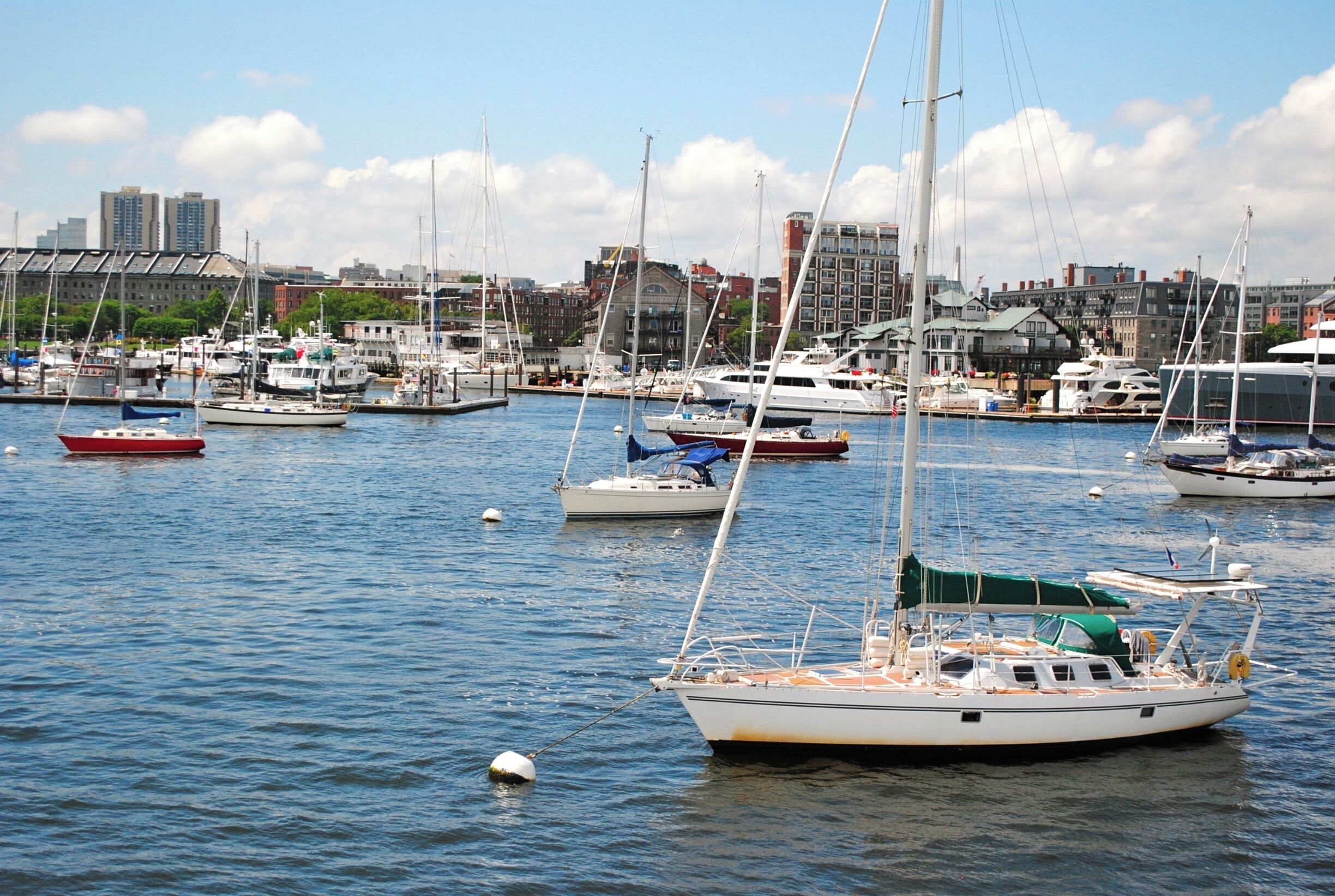 We did most all of the Freedom Trail in a day. When we broke halfway through the day for lunch and my husband surprised me with a lunch cruise along the harbor, it was a perfect rest amidst our long walking day! The views were spectacular, and the rest was most welcome.
