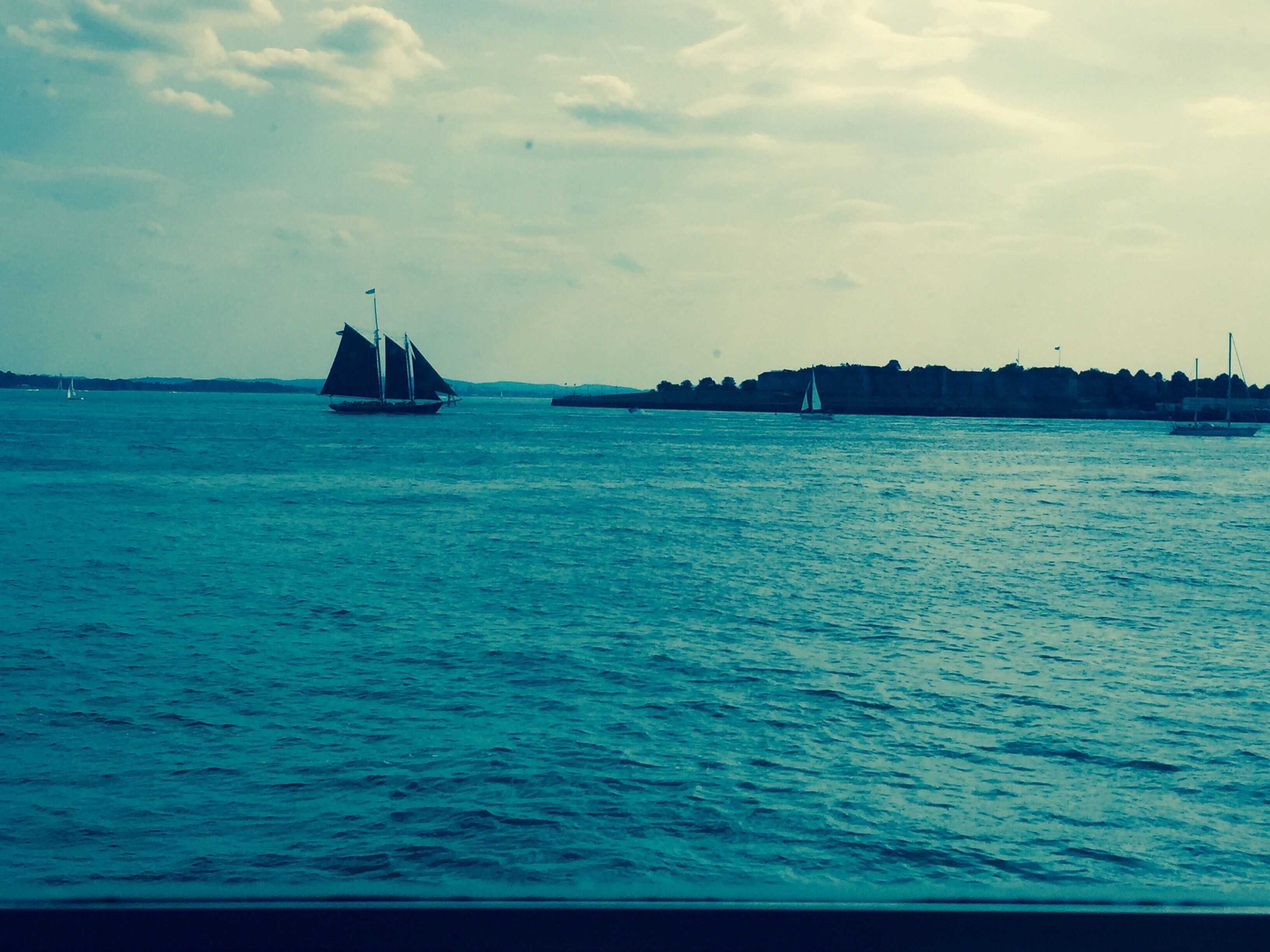 Boston Harbor Cruise with the fam