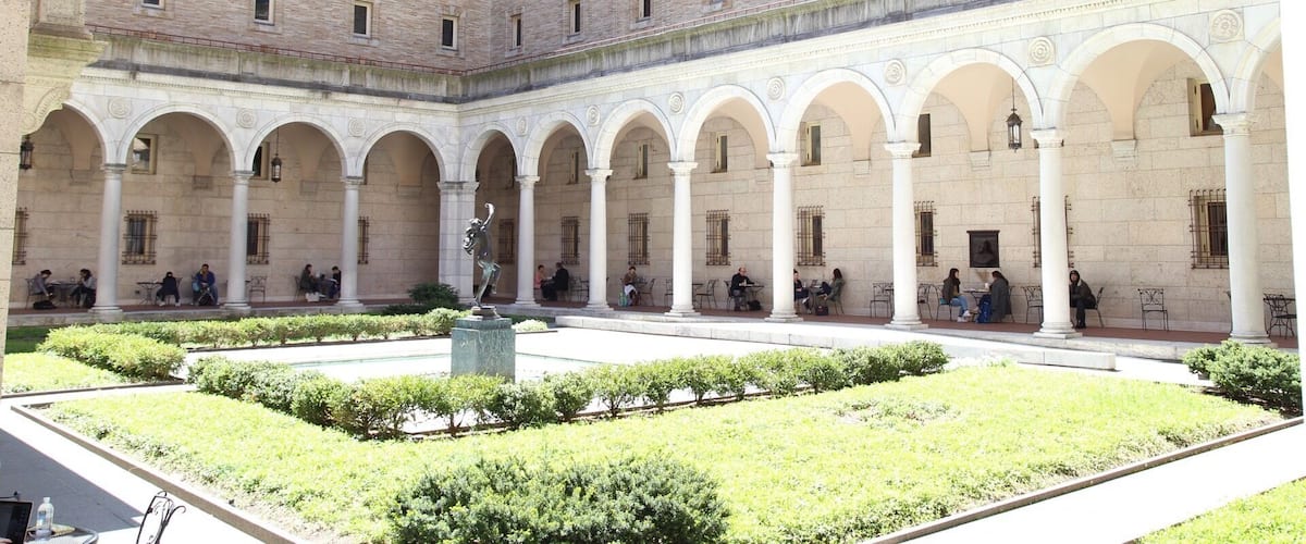 The center courtyard of the Boston Public Library makes you feel like you are in another world. It's so peaceful you wouldn't know you were in the center of a metropolitan city. #bestof5