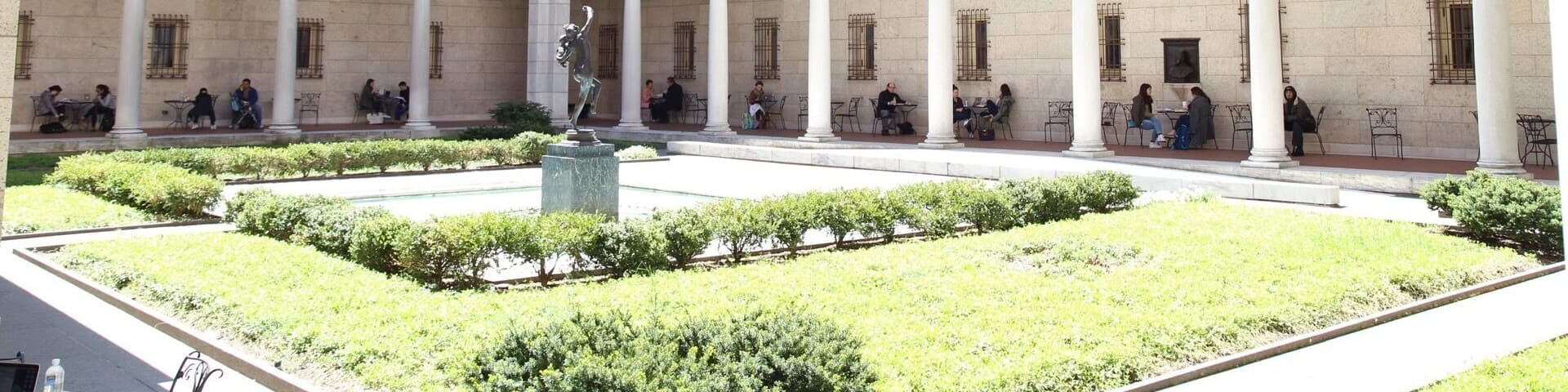 The center courtyard of the Boston Public Library makes you feel like you are in another world. It's so peaceful you wouldn't know you were in the center of a metropolitan city. #bestof5