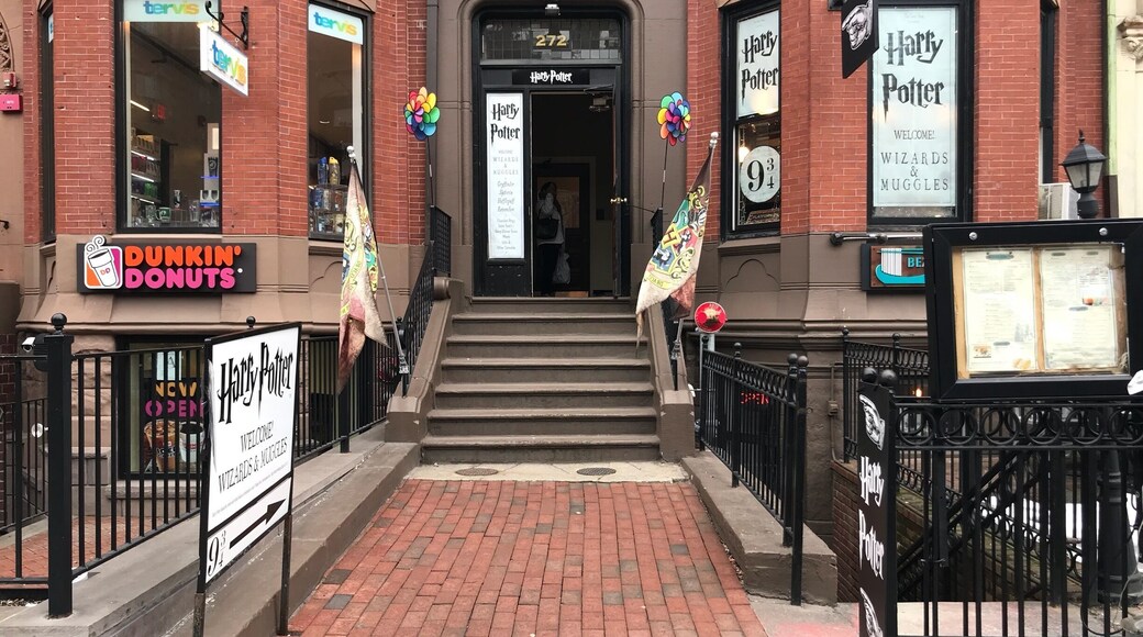 Stumbled upon this nifty little store during a walk in Boston. Definitely a Harry Potter lovers dream store. Of which my youngest daughter counts herself as one. Nice, quaint and the shop keeper was all smiles.