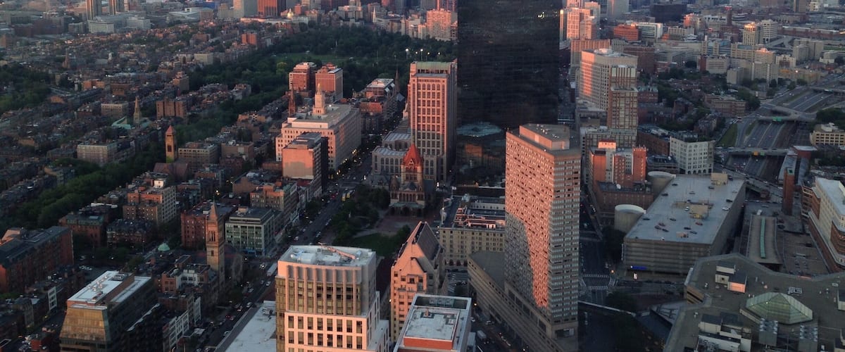 Skyline from Copley Place
#Sunsets #Boston