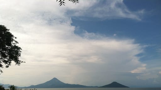 Stop off point after we arrived at the airport to check out the volcanos. Couldn't stop for too long, not the safest area