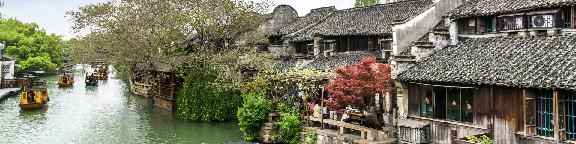 landscape of wuzhen in china