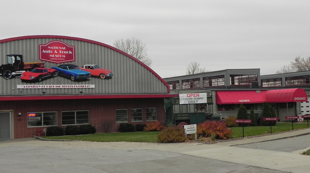 Step back in time in two 1920âs state of the art buildings from the Auburn Automobile Heritage. Over 80,000 square feet of vehicles on display with over 190 of the âCars and Trucks Like You Used to Own"! Post-war cars, Muscle cars, rare trucks, prototypes, vintage gas and oil pumps, and even a 1946 Diner. Housed in two of the original factory buildings of the Auburn Automobile Company! dekalbcvb.org