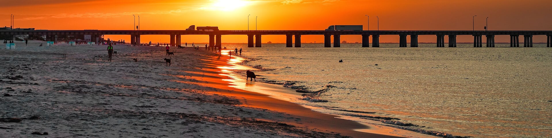 Sundown at the Beach
