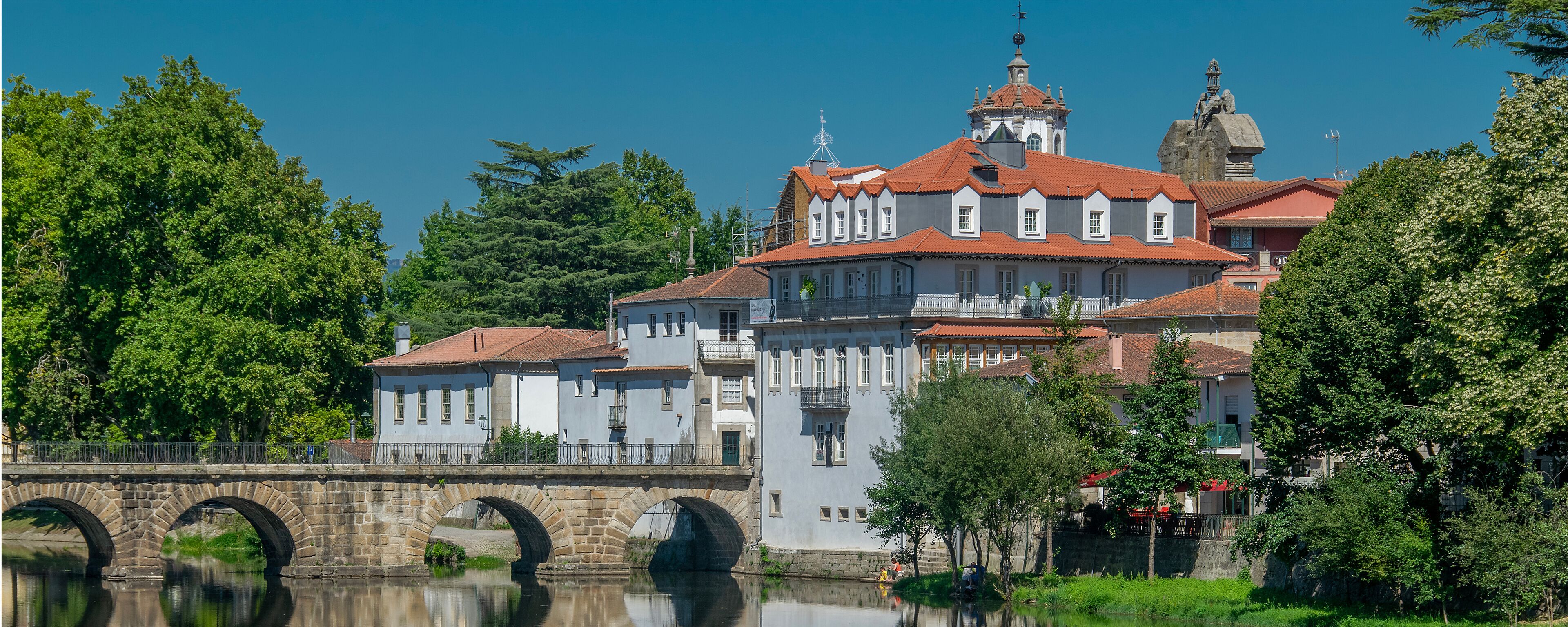 Tamega river park, chaves city, portugal