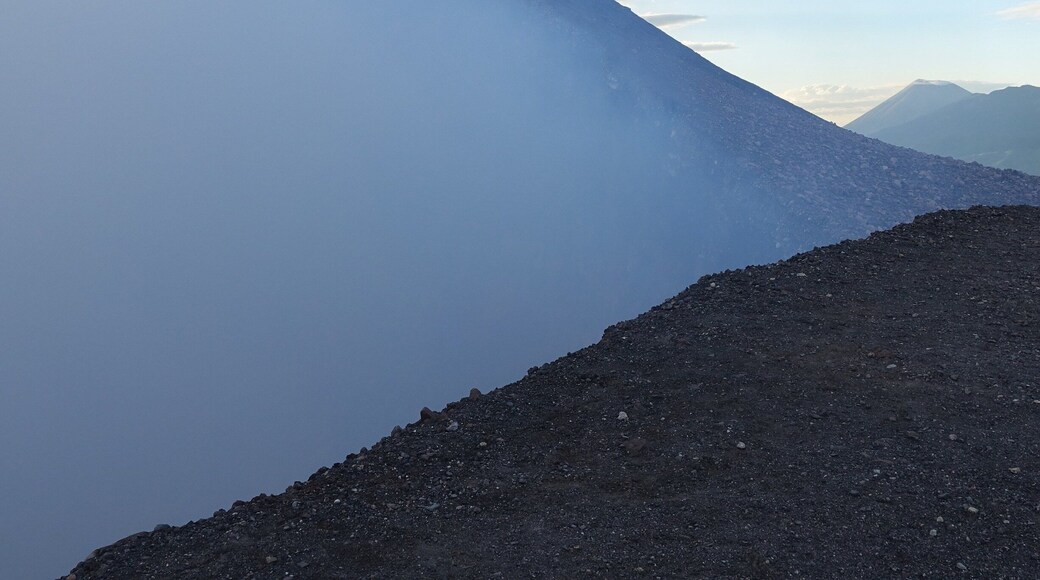 Telica is an active volcano. We got to the edge of its crater and were mesmerised by the sound of lava. The best part was to watch the sunset and afterwards see the lava in the dark. It is possible to camp there, but we headed back to León. Next time we'll make sure to stay longer in León, since there are so many activities to do around this beautiful city.