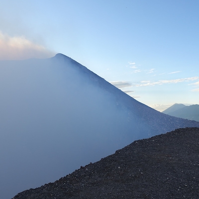 Telica is an active volcano. We got to the edge of its crater and were mesmerised by the sound of lava. The best part was to watch the sunset and afterwards see the lava in the dark. It is possible to camp there, but we headed back to León. Next time we'll make sure to stay longer in León, since there are so many activities to do around this beautiful city.