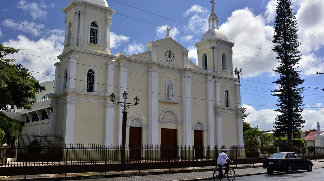 Fachada de la catedral de la ciudad de Estelí, en el norte de Nicaragua