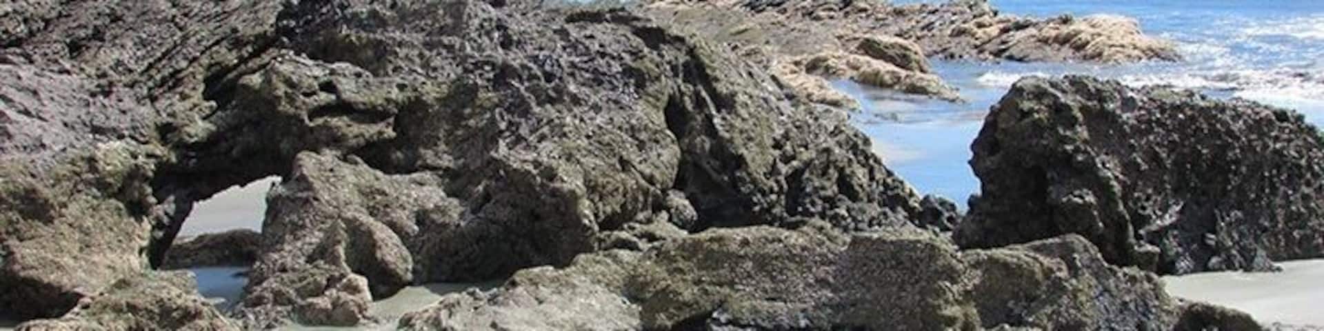 Playa Hermosa. They filmed 2 seasons of Survivor here!