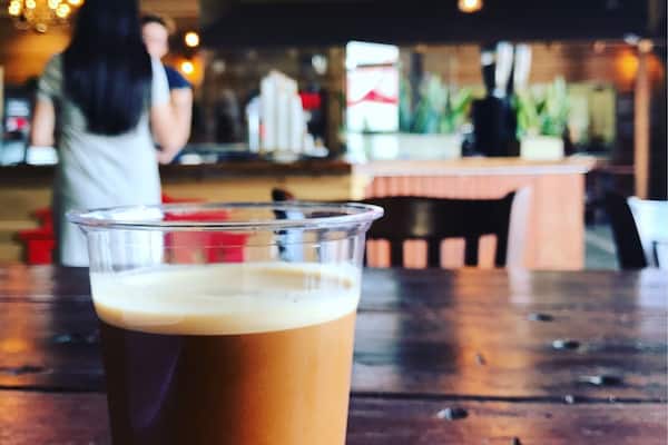 I found Logan House and their Nitro Cold Brew (cold brew coffee infused with nitrogen) at The Stanley Market in Denver today. Great atmosphere and this brew was definitely on point.