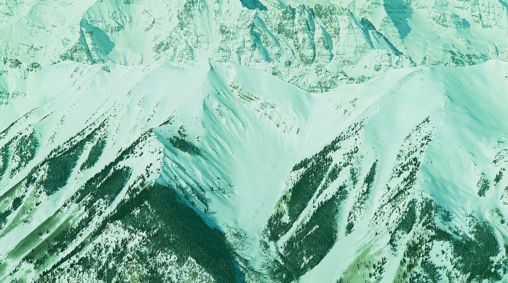 Aerial view of the Rockies, Colorado, USA