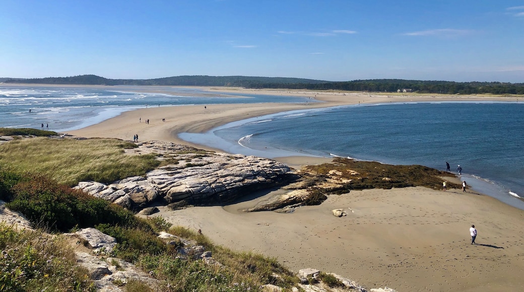 A beautiful late September day on the Maine coast, Popham Beach, 28Sept19