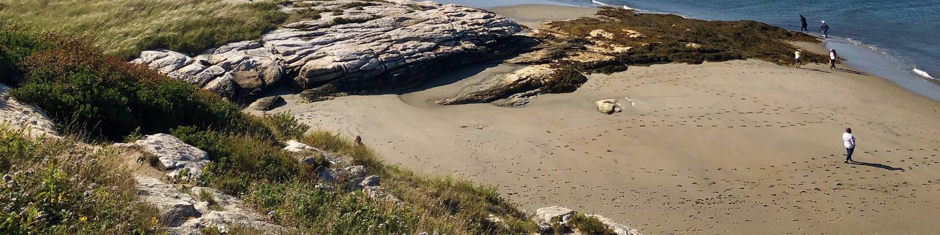 A beautiful late September day on the Maine coast, Popham Beach, 28Sept19