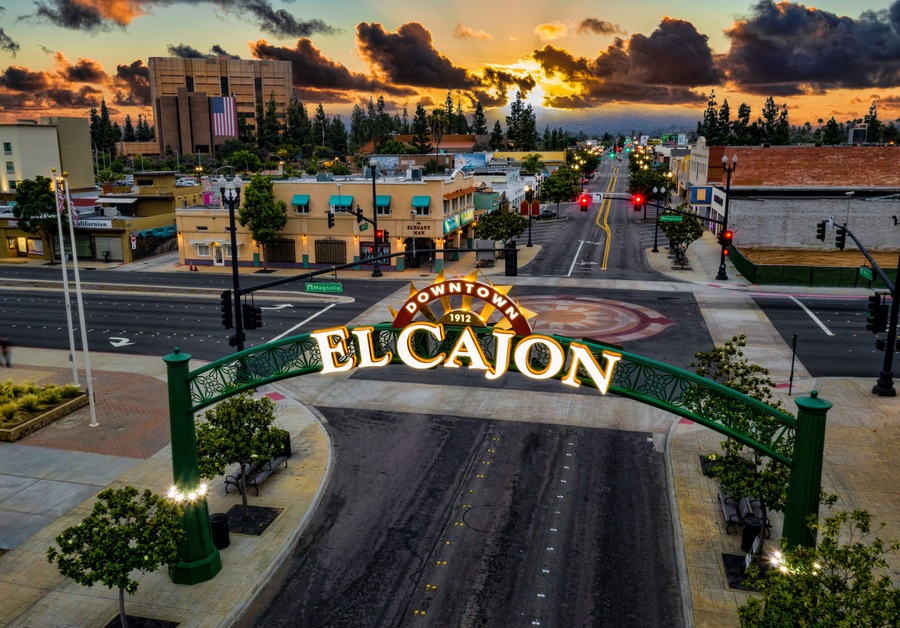 City of El Cajon, California.