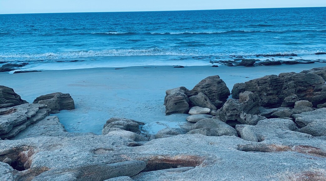 Across the street our beautiful beach.