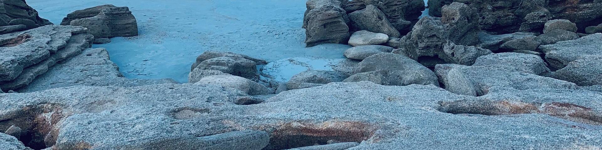 Across the street our beautiful beach.