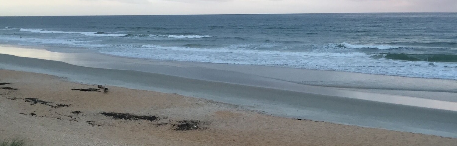Storm coming in at sunset in Cinnamon Beach, Palm Coast.
