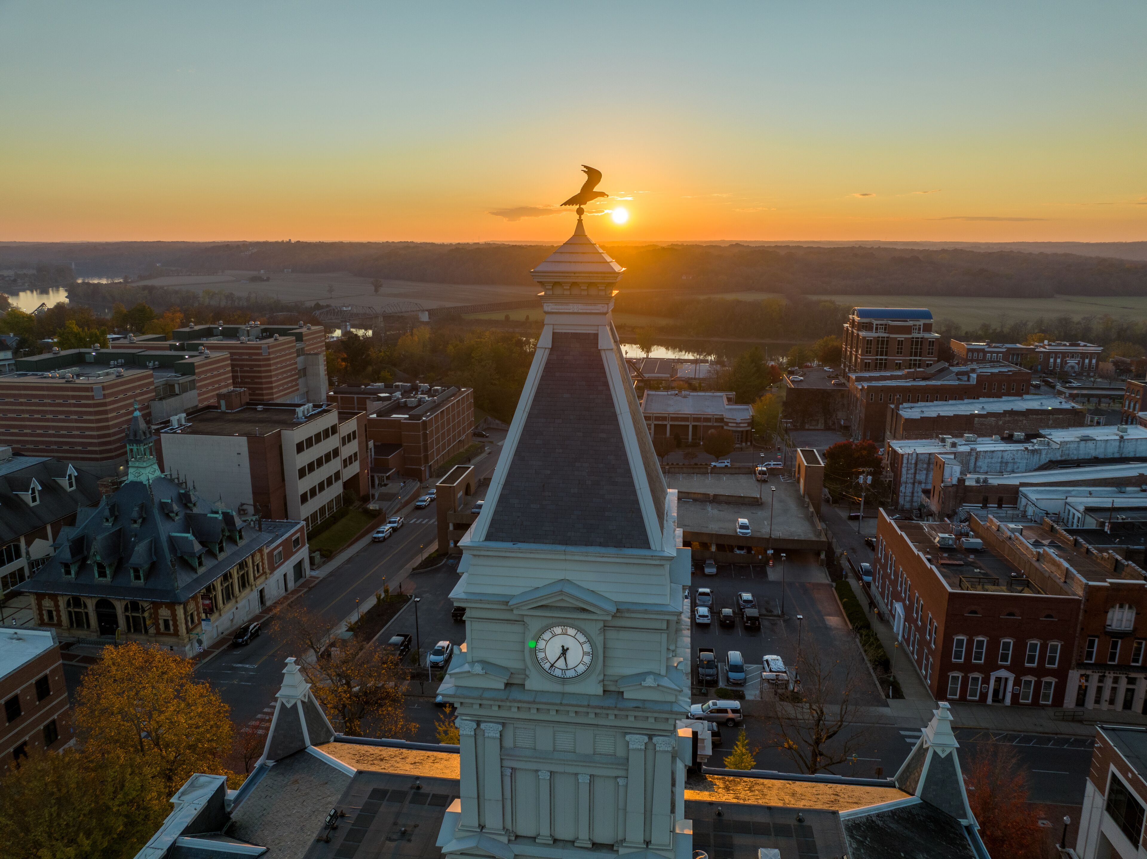 Clarksville Tennessee Aerial