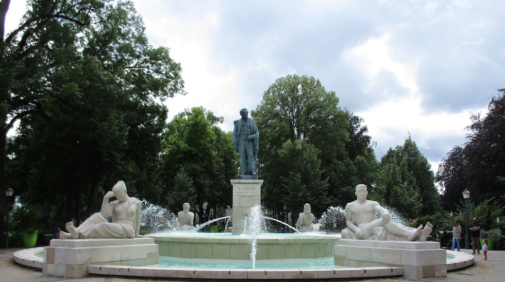 Beautiful park in a beautiful place