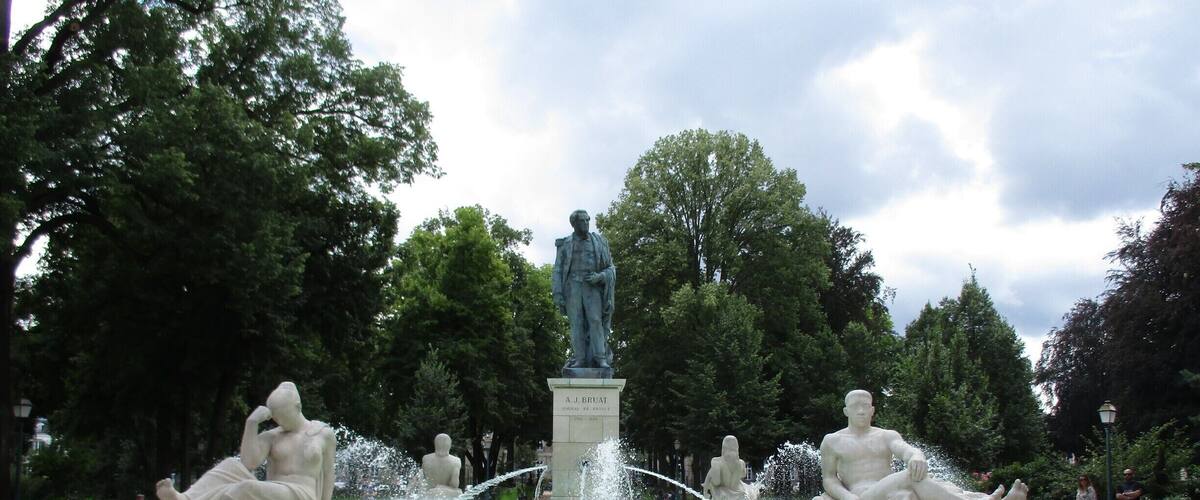 Beautiful park in a beautiful place