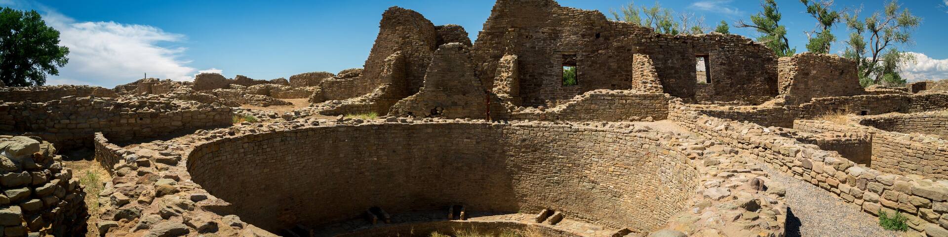 Aztec Ruins National Monument in New Mexico.
