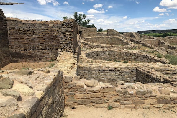 Amazing Pueblo development that was built around 1100 AD and took about 30 years to build. Over 500 rooms and as much 4 stories high, some of stoneworks were restored in early 1930’s.