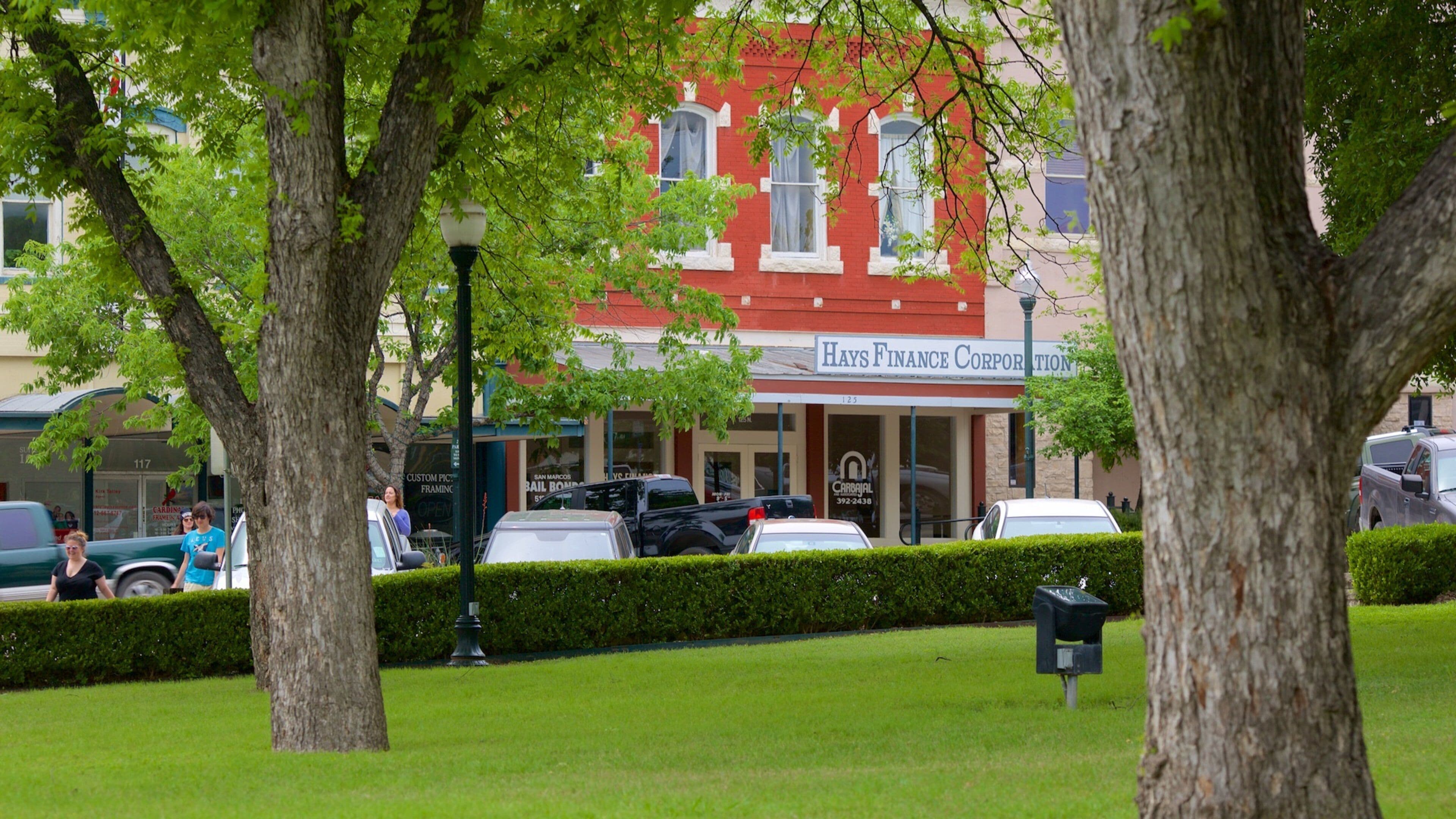 San Marcos fasiliteter samt hage