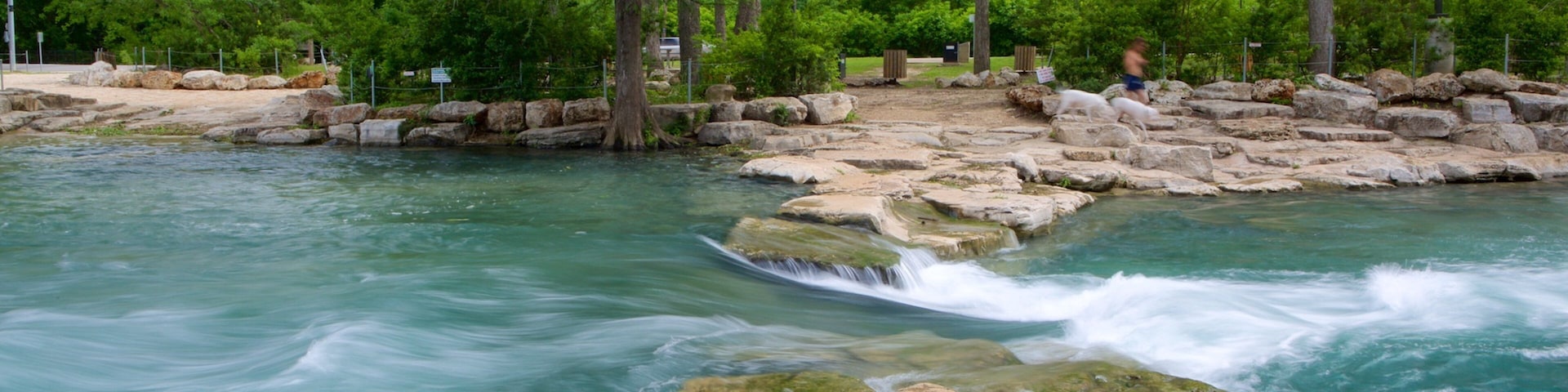 San Marcos featuring a river or creek and forest scenes