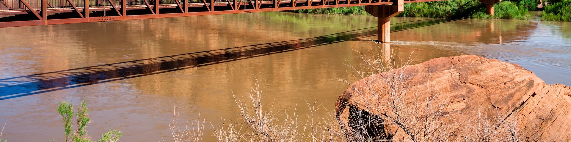 The Colorado Riverway Bridge in Moab Utah, Shutterstock ID 288449429, Purchase Order: -