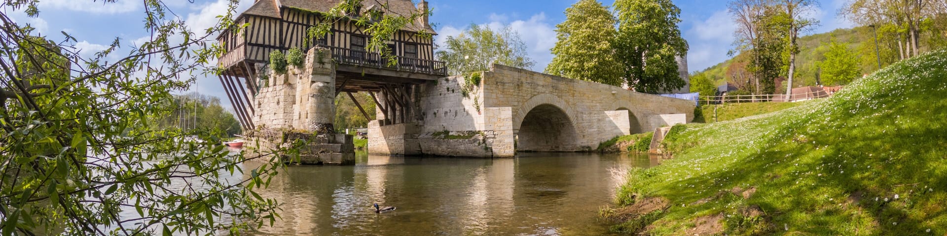 Le vieux pont de Vernon