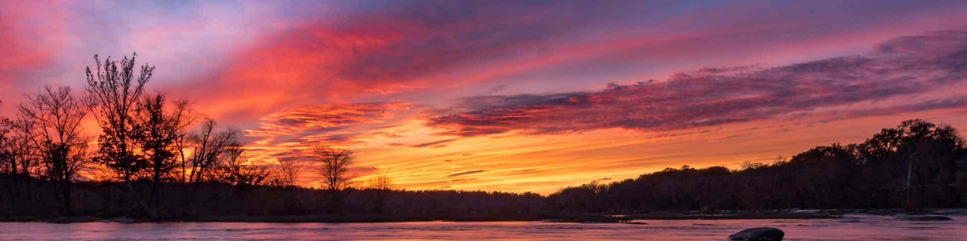 River at Sunset