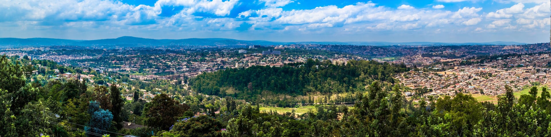 view of kigali from Nyarugenge, Rwanda