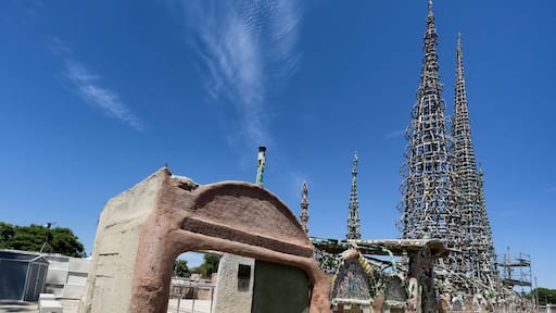 Watts towers in Los Angeles, California