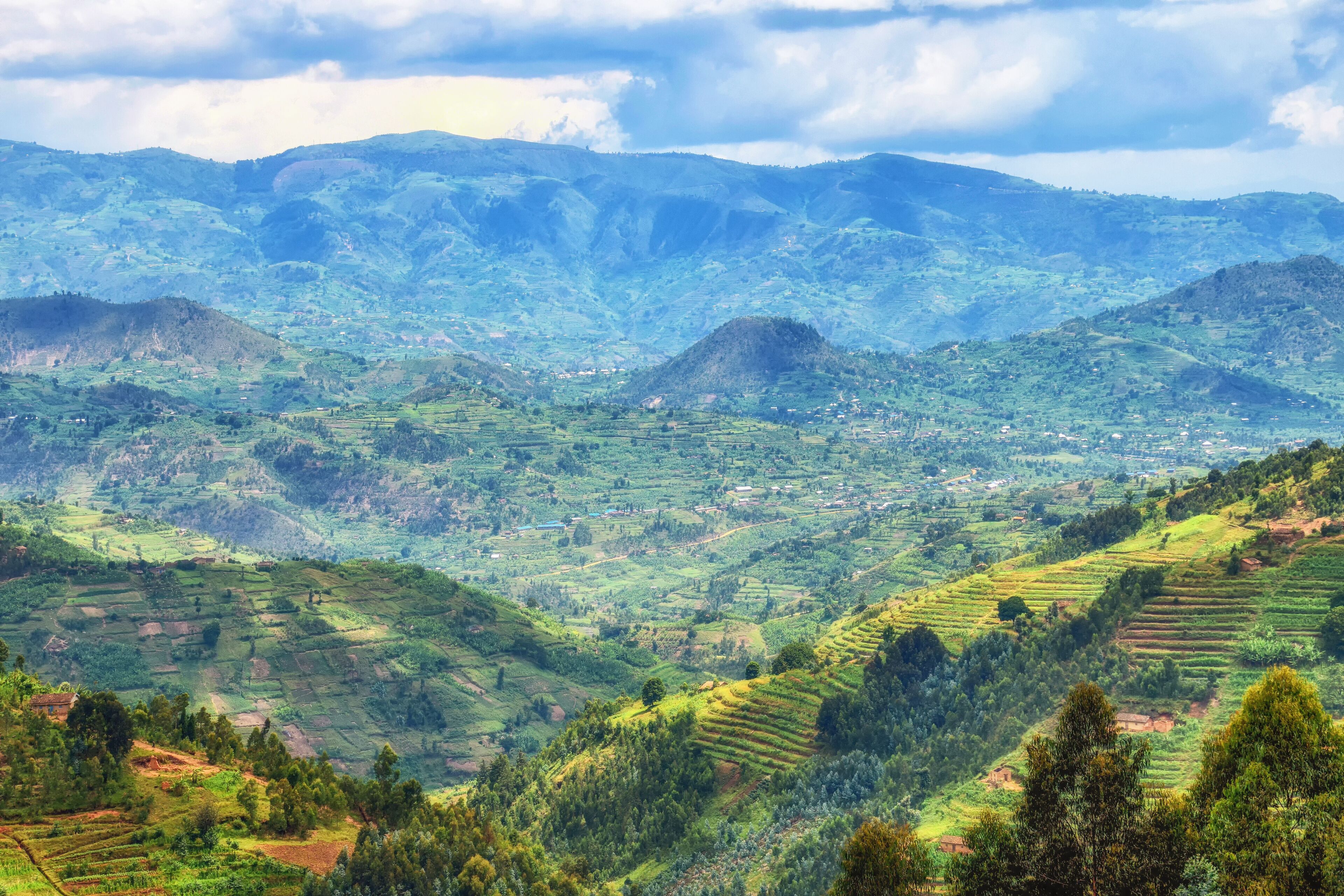 Rural Landscape Rwanda