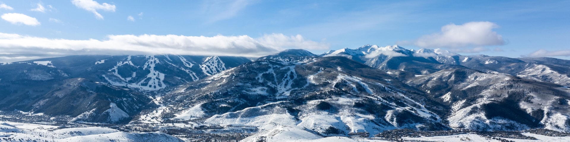 Clear Winter Morning View of Beaver Creek